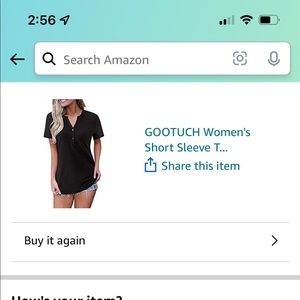 GOOTUCH Womens Long Sleeve Tops V Neck Button DownT Shirt